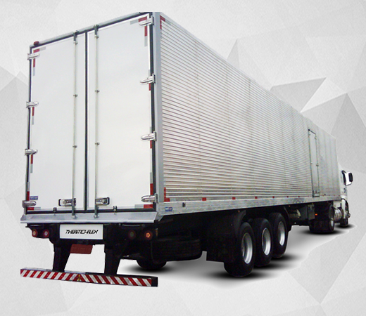 bau aluminio carga seca carreta thermoflex