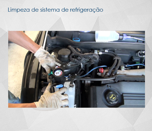 limpeza sistema refrigeração