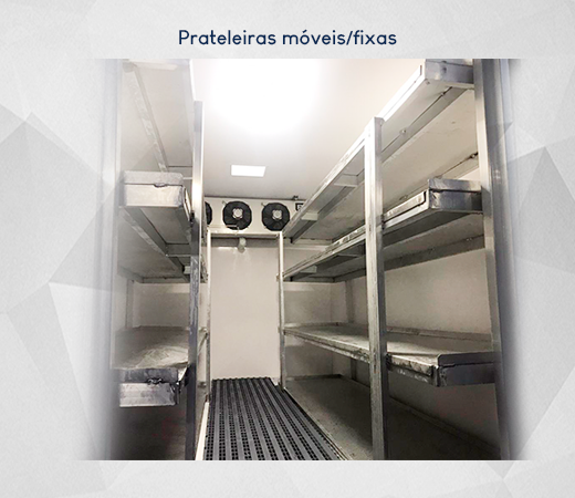 prateleiras para camara morgue thermo flex